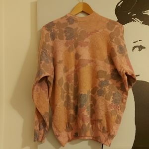 Unbranded/without/no size tags floral sweater